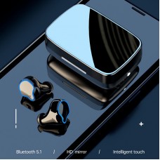 M9 TWS Wireless Bluetooth 5.1 Earphones, 9D Stereo Headphone, Waterproof Earbuds, Sports Headsets with Microphone, Charging Box