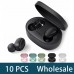 10pcs Wholesale TWS Wireless Headphones Bluetooth Earphone 5.1 Stereo Headset Earbuds with Microphone for Iphone Xiaomi, A6S